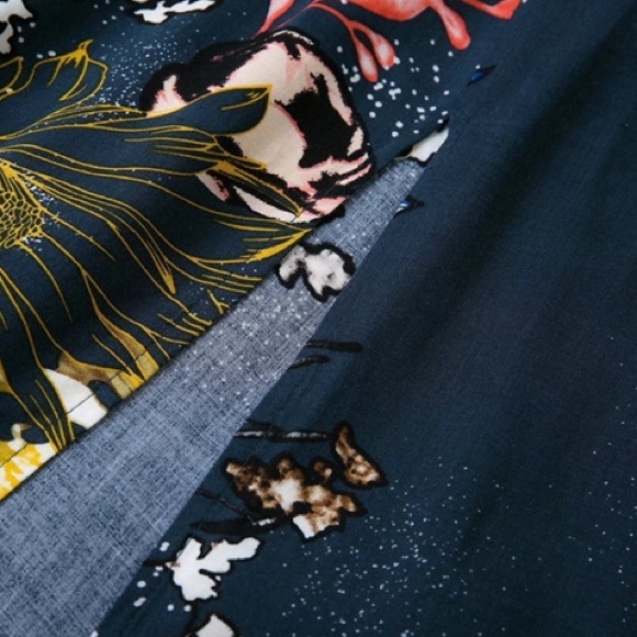 💥 LAST ONE Open Back Floral Halter Maxi Dress - Picture 6 of 7